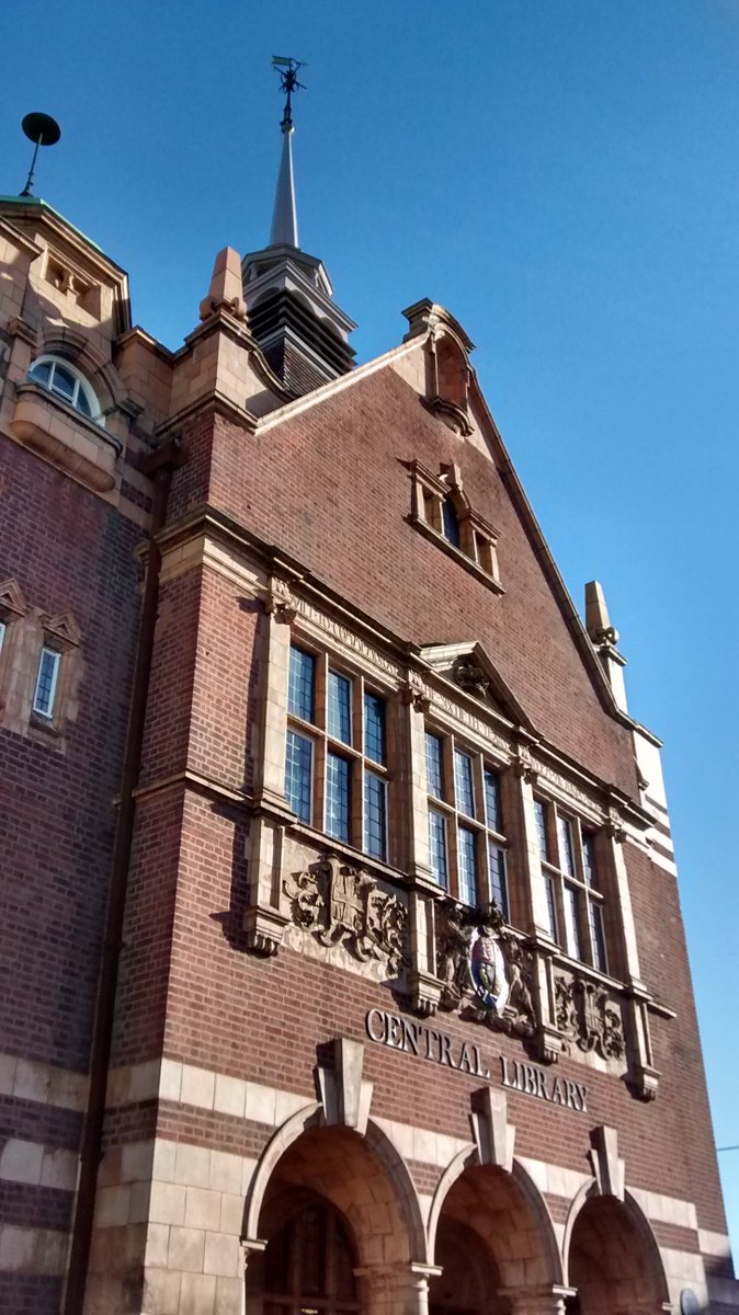 WolvesLibraries's tweet photo. Inspired by @natlibscot we've made our first #OnlineJigsaw Piece together a view of our lovely Grade II* listed Central Library here https://t.co/z7UGsxL8qs #LibraryPuzzles https://t.co/mVUnsZL8wO