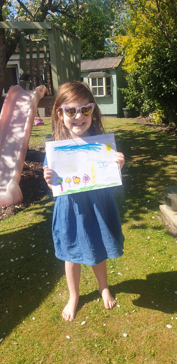 Sienna has done the phonics activities on Espresso. We also did the Intro to Fairytales. Mummy also hid 0-20 around the garden, Sienna found them all and then put them in order. Sienna also drew a picture of the weather in the garden with the temperature. <a href="/FRISroom4/">Miss Chew</a> <a href="/FrisInf/">FarnboroughRoadInf</a>