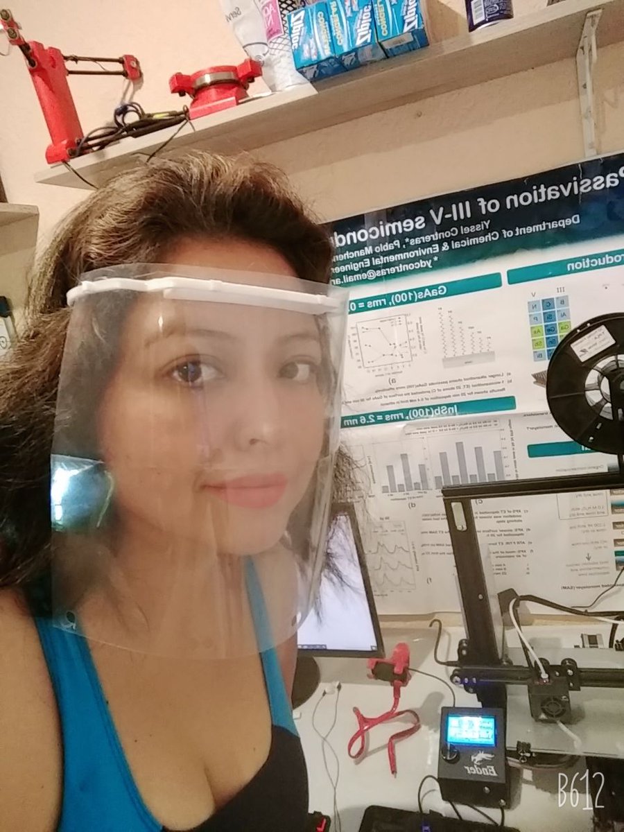 3dReplicant's tweet photo. 🦠 Las caretas que ofrece Replicant han resultado un gran éxito. Ahora con acetato más resistente. ¡Contáctanos si tienes preguntas! 

🦠 We stilll have 3D-printed face shields for additional protection against aerosols. Contact us to know more!

#3Dprinting #COVID19 #faceshield https://t.co/cPWng5rZea