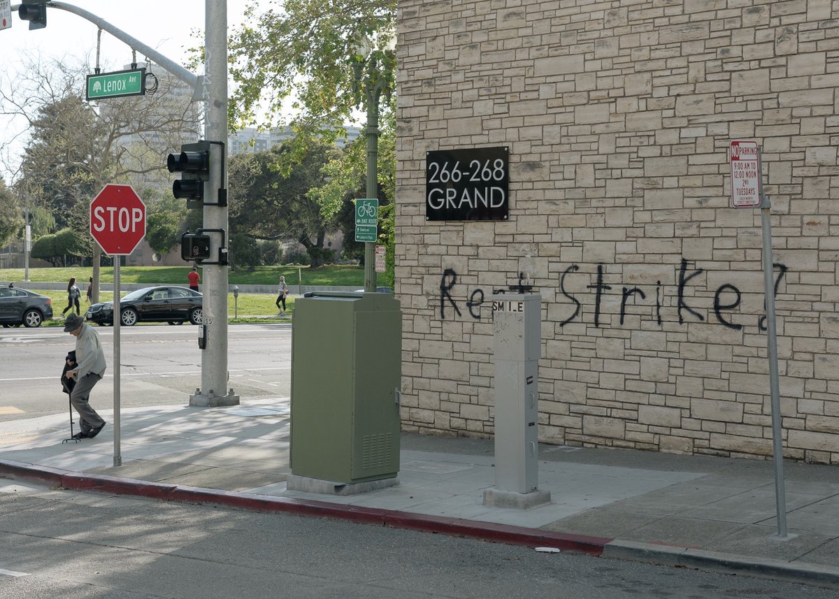 brycecovert's tweet photo. With incomes and jobs evaporating, hundreds of people are on rent strike across the country. Meet some of them: https://t.co/OG2lSYkRG0 https://t.co/96MsTlcR3v
