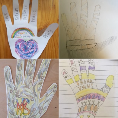 NgateDereham's tweet photo. #NorthgateHandsofHope
Some more of our Hands of Hope! It's been amazing to see how creative students, staff and members of the Northgate Community are. A big thank you to everyone who has taken part and created a high five for our heroes #NorthgateTogether #NHS #NorthgateSupports https://t.co/DYqX9Q9Eth