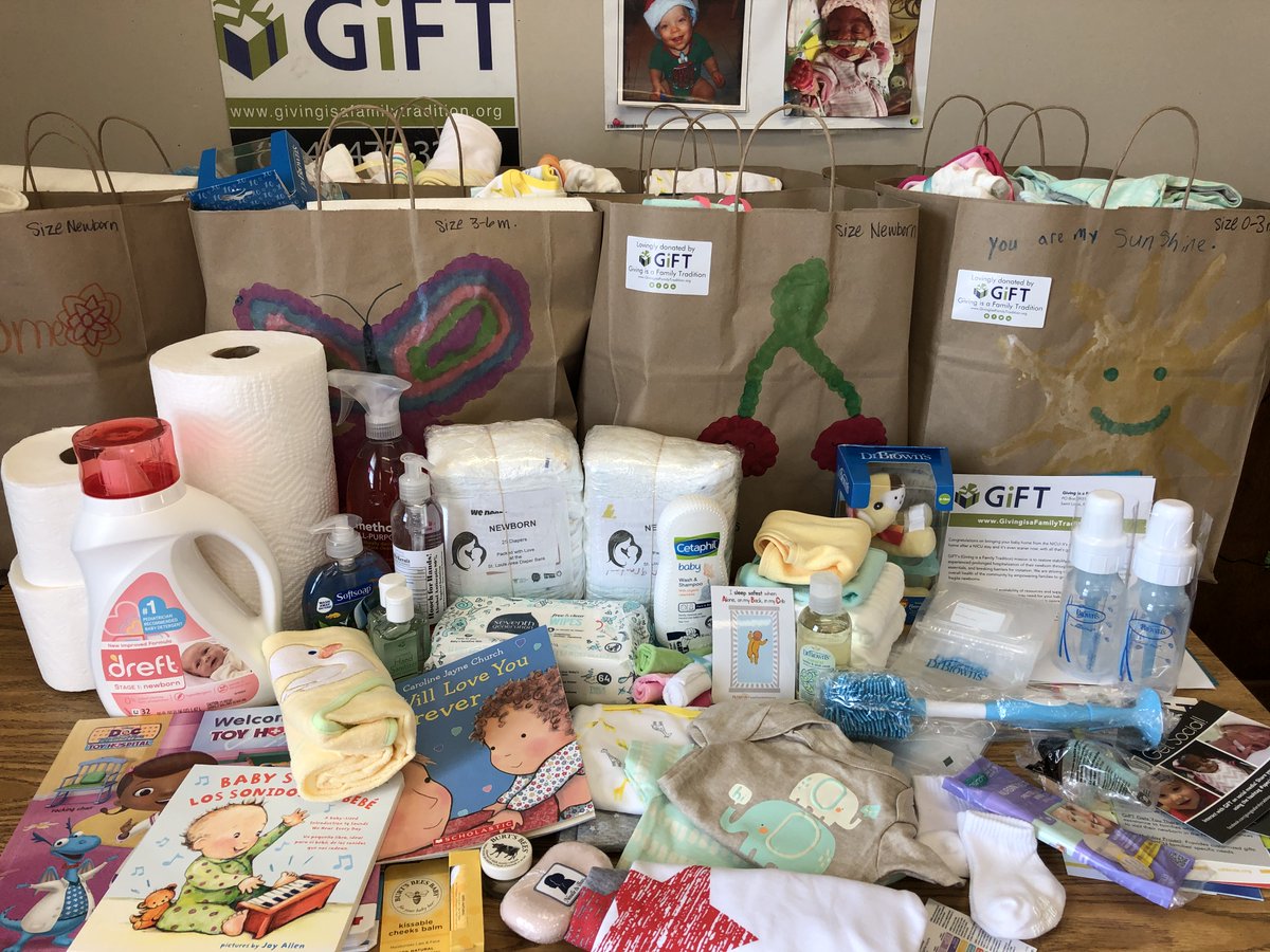 GiFTdotORG's tweet photo. This take-home bag makes a world of difference for those struggling to find basic supplies for their fragile babies! So grateful for the partnerships making this effort possible. Thanks @DrBrownsMedical, @stldiaperbank, Old Herald Brewery, @Good360, @FirstBook, &amp; Sweet Babies! https://t.co/eBDuQqFMs4