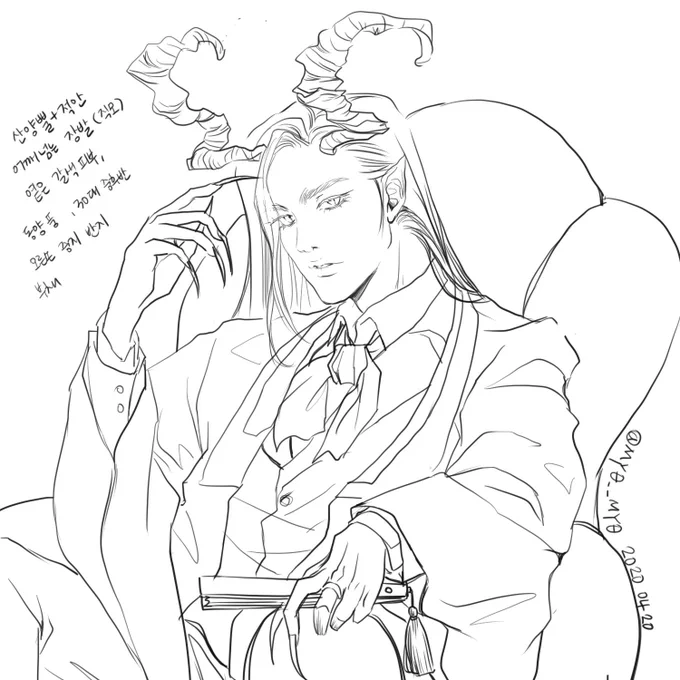 히믈내어봅니다 (:;;;;0 
이런 분위기를 그리고 싶엇던게 아닌데...

뇌 : 이런걸 (머릿속의 핵간지나는 앙마)그릴거야!
손: 뭐래 ㅋ 