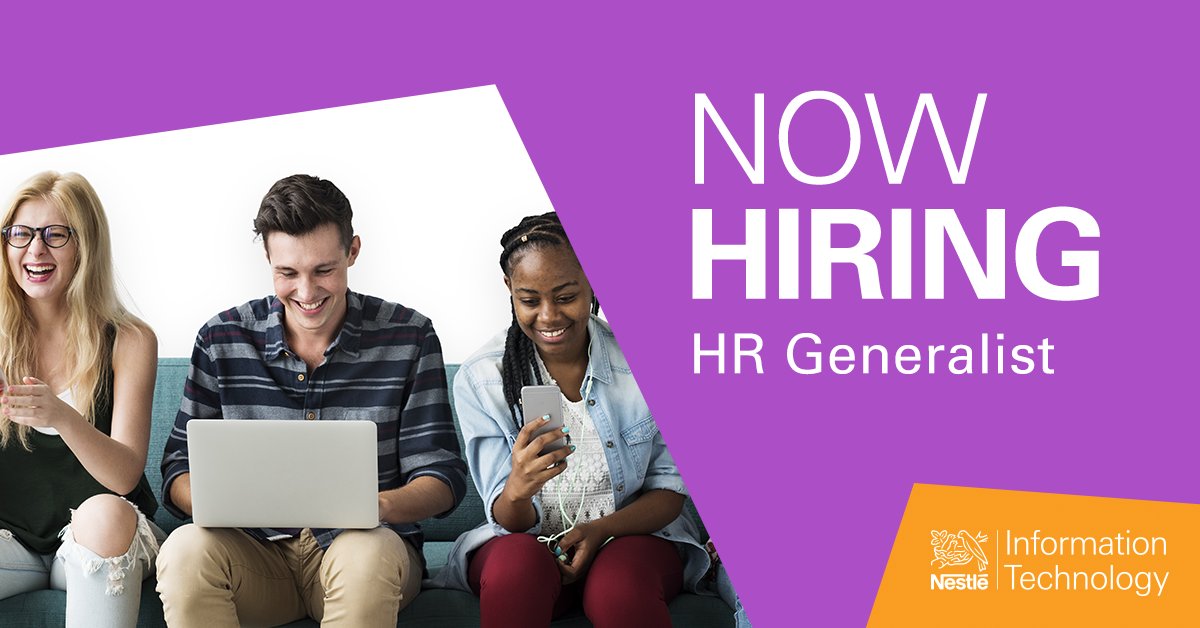 This is where people and tech meet—we're hiring a Human Resources Generalist with 3+ years of relevant experience to bring a fresh perspective and execute our “people” strategy within IT. #WeMakeITPossible   nestletech.com/2XRqNUW