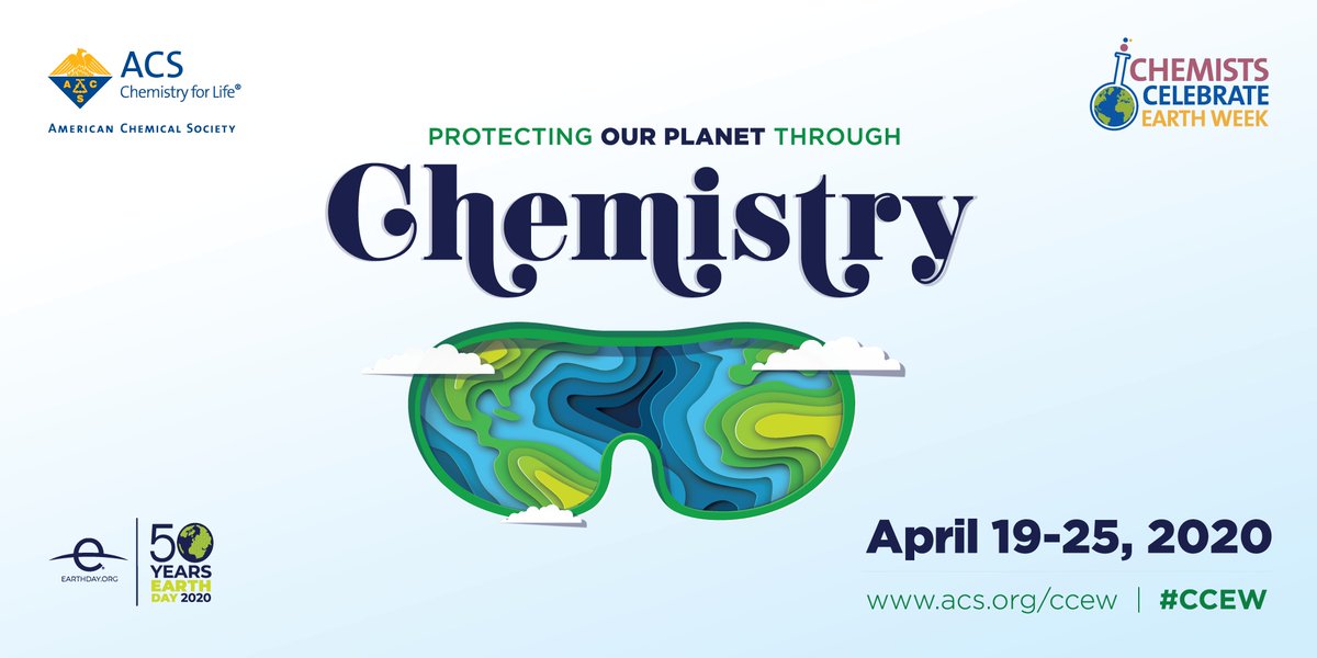 This week join chemists across the world in celebrating #ChemistsCelebrateEarthWeek! #CCEW