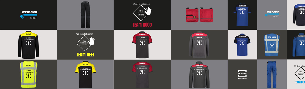 Steeds vaker werken we op de bouw in verschillende teamkleuren om toch te blijven werken in deze bijzondere tijd. Met behulp van onze werkkleding maak je het verschil in kleur nog duidelijker! 

Check: bit.ly/2KlHgZy

#corona #werkveilig #samensterk #pbm #in10kleuren