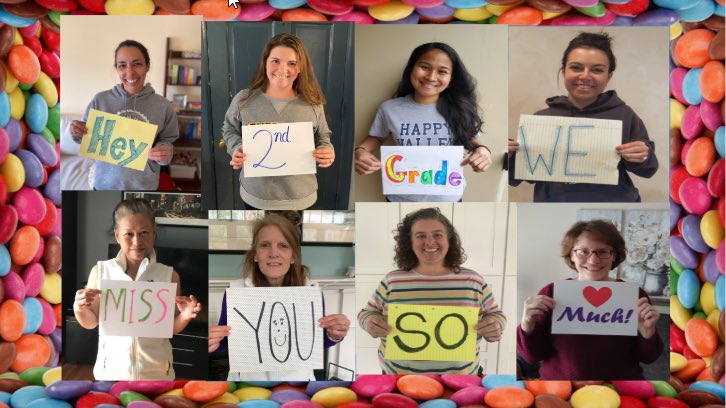 To all our 2nd graders out there, we miss you! <a href="/bushhilles/">Bush Hill Elementary School</a>