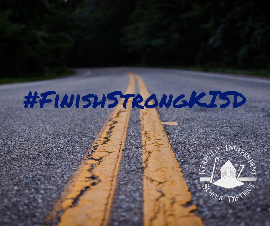 kerrvilleisd's tweet photo. Even in the toughest of situations, there are opportunities. In ours, it's the chance for our students to show GRIT and perseverance and stay focused on the end goal and #FinishStrongKISD #VirtualKISD #KISDBest https://t.co/SCbdp4DeJq