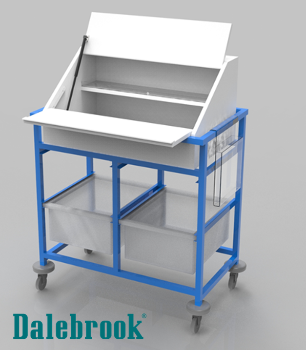 Our In-House design team specialises in designing new concepts from the ground up.  Here is a current project delivering Hospital Medicine Trolleys.

We would love to Help:

 0044 (0)1376 5101010 or sales@dalebrook.com

#DesignServices

#CanWeHelp?