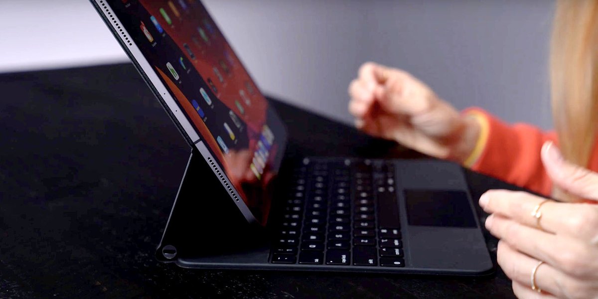 9to5mac's tweet image. Apple Magic Keyboard for iPad reviews: heavy, expensive, but a game-changer 9to5mac.com/2020/04/20/app… by @benlovejoy