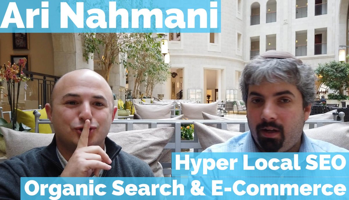 ✨😎🔔 ✨😎🔔 Video: Ari Nahmani on local SEO and e-commerce in Google search dlvr.it/RV67l8 Via <a href="/sengineland/">Search Engine Land</a>  via <a href="/sengineland/">Search Engine Land</a>