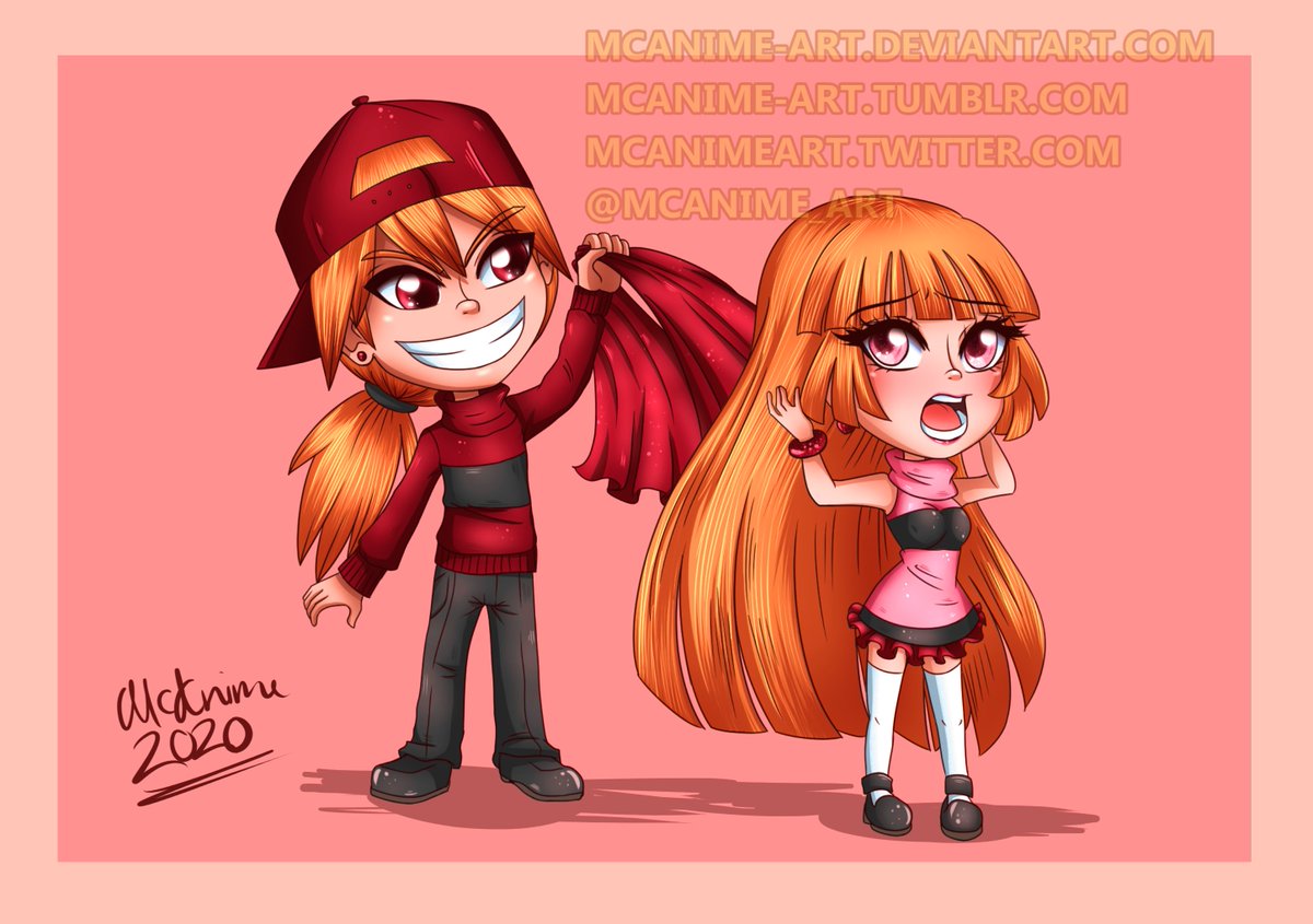 McAnimeArt's tweet photo. Chibi Brick and Blossom illustration~ ❤️💖🎀

#Thepowerpuffgirls #Therowdyruffboys #CartoonNetwork #chibiart #AnimeArt #fanart #digitalart #cartooncharacters #Blossom #myartstyle #cartooncouples https://t.co/1MRAJrgS2j