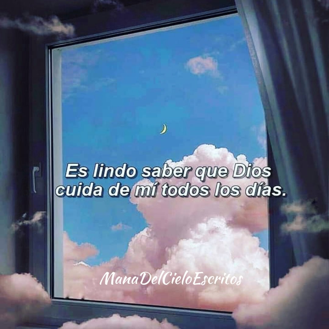 ManaEscritos's tweet photo. Es lindo saber que Dios cuida de nosotros todos los días. Bendicido Lunes Herman@s https://t.co/PQAt1fDrrc