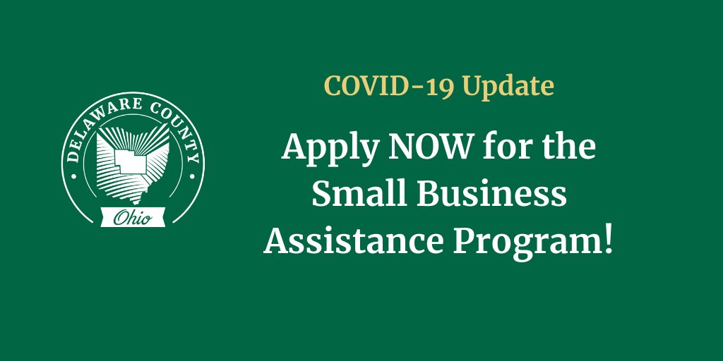 DelawareCoOhio's tweet image. We are now accepting applications from Delaware County businesses, up to 50 employees in size, for 3 free hours of business counseling. The online application can be accessed at: economicdevelopment.co.delaware.oh.us/delaware-count…. #LiftEachOtherUp #DelCoOhio @DevelopDelCo