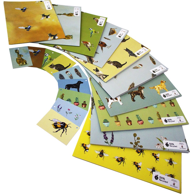 Rewrappeduk's tweet photo. It's #NationalStationeryWeek and we are open for business as usual via our website and the popular online retailers, with a range of environmentally friendly wrapping paper and cards. #eco #recycle #recycled #wrappingpaper #giftwrap #environment #greetingscards Stay safe everyone https://t.co/qYVa1l2pjp