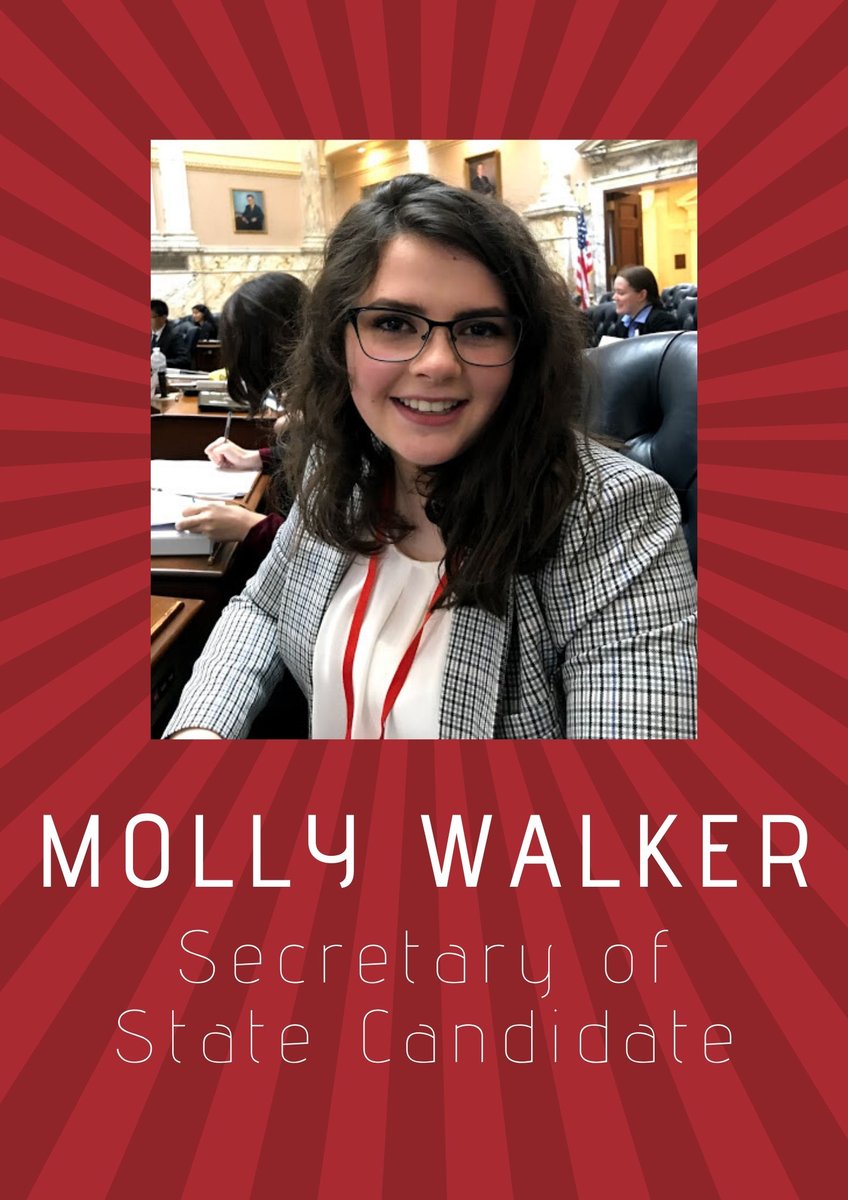 MDYandG's tweet photo. Molly Walker is a delegate from the Ward Y in Abingdon, where she serves as the president of her delegation. In 2019, she served as Secretary of the Chesapeake Committee. https://t.co/1Tcu9Aspq9