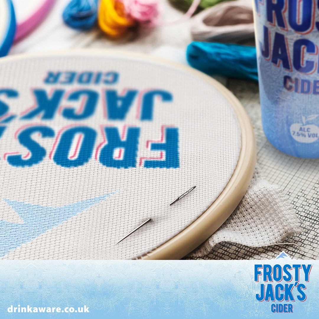 frostyjackcider's tweet photo. Getting crafty this lockdown, but doing it in style! Show us your best quarantined crafts (bonus points if they are Frosty themed 😉) https://t.co/bInDWNRS4H