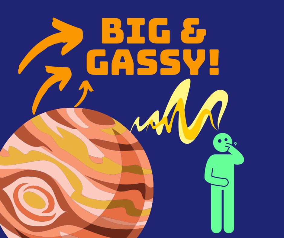 sciencetots's tweet photo. We know it's huge... but Jupiter STINKS!๐ฉ
DYK that Jupiter has a cloud layer made of ammonia crystals and sulfur?!
Join #ScienceTots at 3 pm EST to learn more cool facts about planets when we put together our own Planetary Puzzles.
Register for FREE at https://t.co/7ntODRKT9z https://t.co/B00EVYVBtX