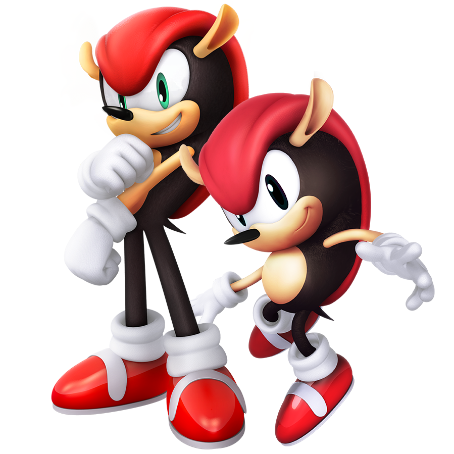 Nibroc.Rock on X: Unveiling today on Knuckles Chaotix's anniversary Brand  new models for Mighty The Armadillo (both Modern & Classic)   / X