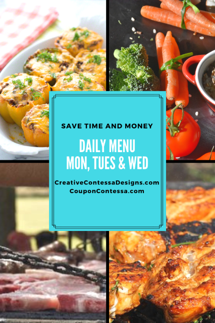 CreativeContess's tweet image. Daily Menu for Mon, Tues &amp;amp; Wed creativecontessadesigns.com/daily-menu-for…