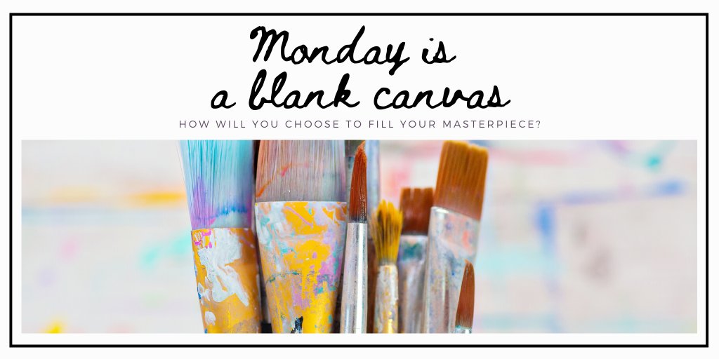 RiveraGroup's tweet photo. Monday morning motivation :) #MondayMotivation #Mondays #BlankCanvas #Choices #WeAreRiveraGroup https://t.co/Gs3GCLfae4