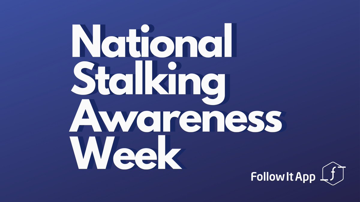 FollowItAppScot's tweet photo. It's National Stalking Awareness Week and over the next  days we'll share some practical info about stalking in the current context. 

For now, if you are new to FollowIt App, watch our video to see how our app can help women experiencing stalking: https://t.co/RXSMwtfK3P https://t.co/05HPPyAQ43