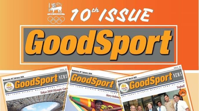OlympicLK's tweet photo. 10th Edition GoodSport Weekly Bulletin is coming soon!

Even during this pandemic hard time, we are passing the 10th milestone today from our homes!

Passion and Enthusiasm Never Let You Down!

#NOCSL #GoodSport #Passion #Enthusiasm #Bulletin #WeeklyIssue #NeverGiveUp https://t.co/wo56uTZdmy