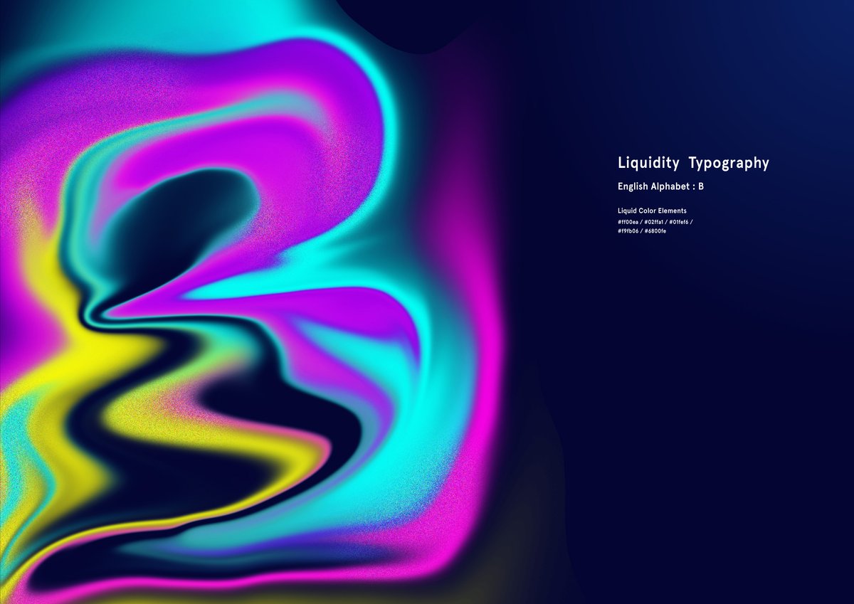 T__HONMA's tweet photo. liquidity typography
#graphicdesign #design #グラフィックデザイン #art  #アート #typography #タイポグラフィ https://t.co/Ip068fcWJz