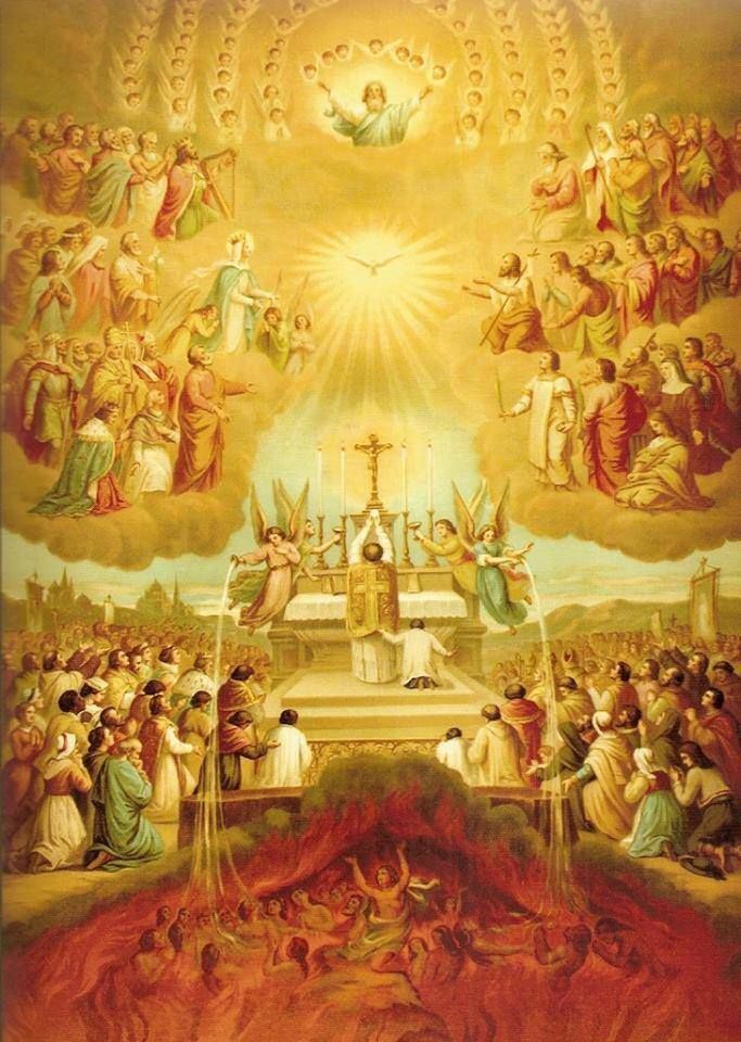 RadioMariaSpain's tweet photo. "El sacrificio del altar será a nuestro favor verdaderamente aceptable como nuestro sacrificio a Dios, cuando nos presentamos como víctimas", (San Gregorio el Grande).

Es la hora de la #SantaMisa. https://t.co/7KZ0H4RPAO https://t.co/bUgrjV9AAz