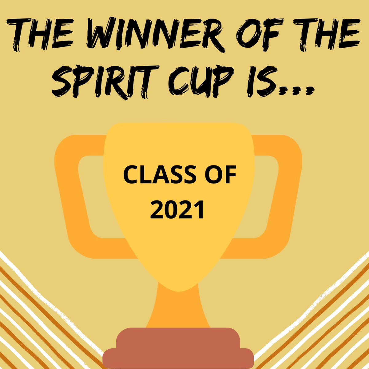 FreedomSCA's tweet photo. Congratulations to the junior class for winning the spirit cup! Thank you so much to everybody that participated in our spirit events throughout this year! https://t.co/Jw8tsL9B1n