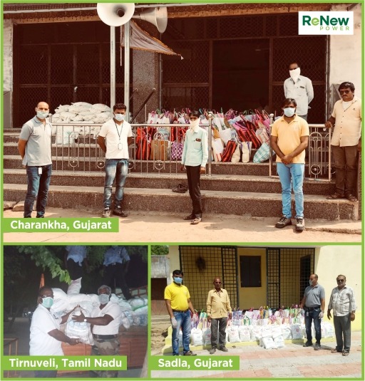 ReNew (@renewcorp) on Twitter photo "The secret to happiness is helping others"
A glimpse of the distribution drive at our sites, amid #COVID19 lockdown. Here are some #ReNewers in action.
#CSRMonday
<a href="/CMOGuj/">CMO Gujarat</a> <a href="/CMOTamilNadu/">CMOTamilNadu</a> "The secret to happiness is helping others"
A glimpse of the distribution drive at our sites, amid #COVID19 lockdown. Here are some #ReNewers in action.
#CSRMonday
<a href="/CMOGuj/">CMO Gujarat</a> <a href="/CMOTamilNadu/">CMOTamilNadu</a>
