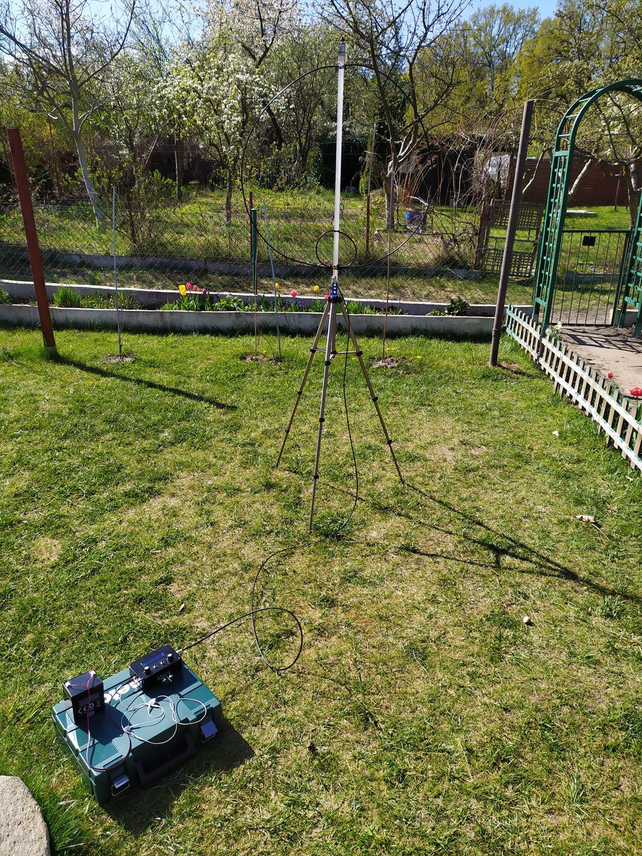 HF3O_OFFICIAL's tweet image. #magloop #qcx  #wspr #qrp #hamradio