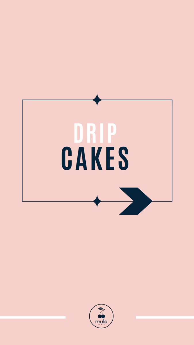 mullacakes's tweet photo. Check out some of our classic drip cakes! 👇🤤 https://t.co/vQyLdRufji