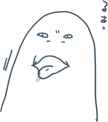 巻き舌の練習をする人 