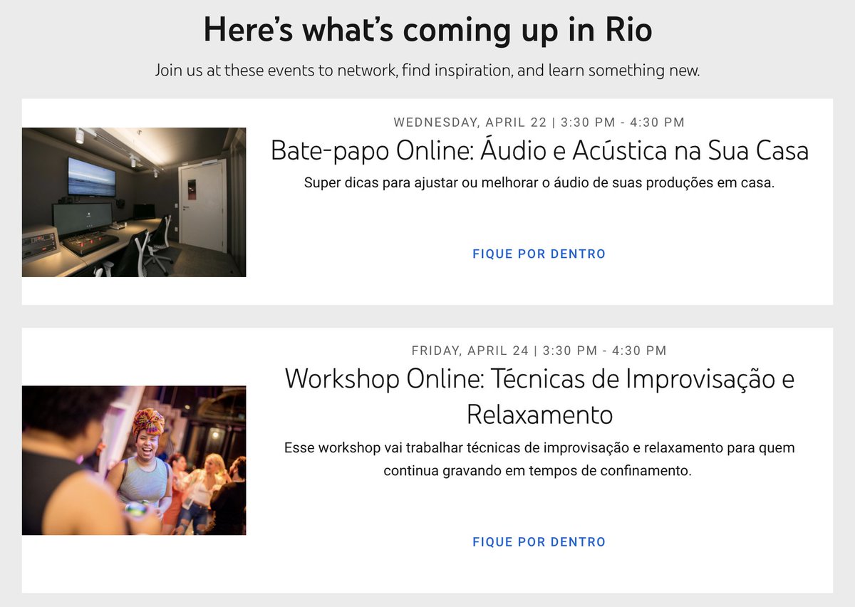 YouTubeSpaceRio's tweet photo. #MondayMotivation: :)
#FiqueEmCasa e acesse o nosso site e fique por dentro do calendário de ativações online da semana: https://t.co/iUXv6OqJVl https://t.co/ntIkMJAtRQ