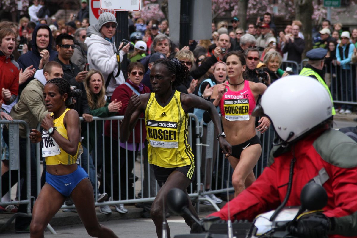 karagoucher's tweet image. 11 years ago today I lined up at my first Boston Marathon. I came to win. I fell short- 10 seconds to be exact. It broke my heart. Sometimes you win, and sometimes you lose. But trying, putting yourself out there, being vulnerable with your passion- that my friends, is living. ❤️