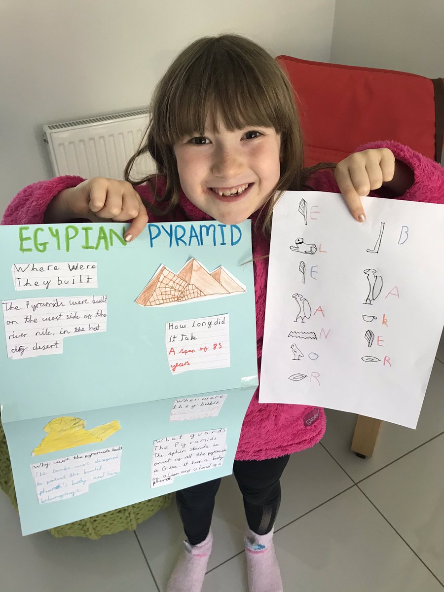 KerryBa31664062's tweet photo. Having finishing her first day back at school with researching Egypt and writing her name in hieroglyphics, she then wanted to prepare the vegetables for dinner. @CWPSSwindon https://t.co/0gFux42tPZ