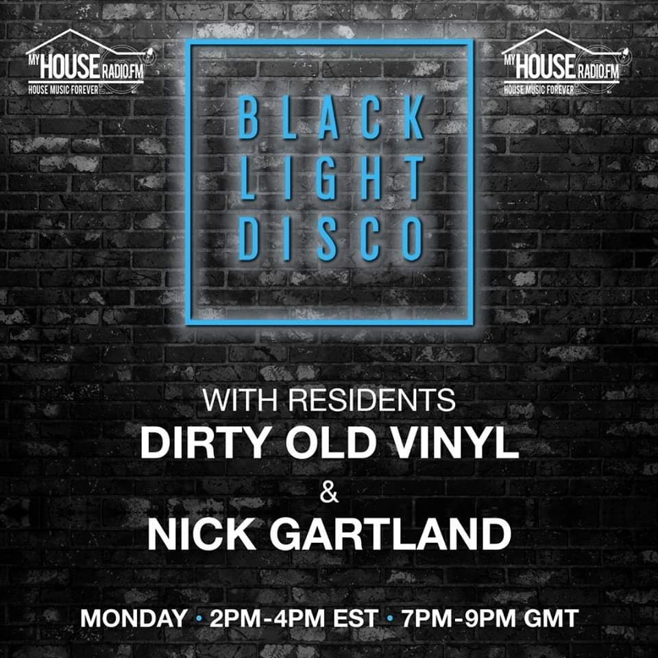 theblacklightd2's tweet photo. Tonight on The Black Light Disco Radio Show we have a double resident hosting header with Dirty Old Vinyl and Nick Gartland. 

It all kicks off at 7pm (UK) exclusive to the number one house station on the planet, New York’s https://t.co/Wbe7SWm8Xl
@MyHouseRadio https://t.co/es7EpjIzjE