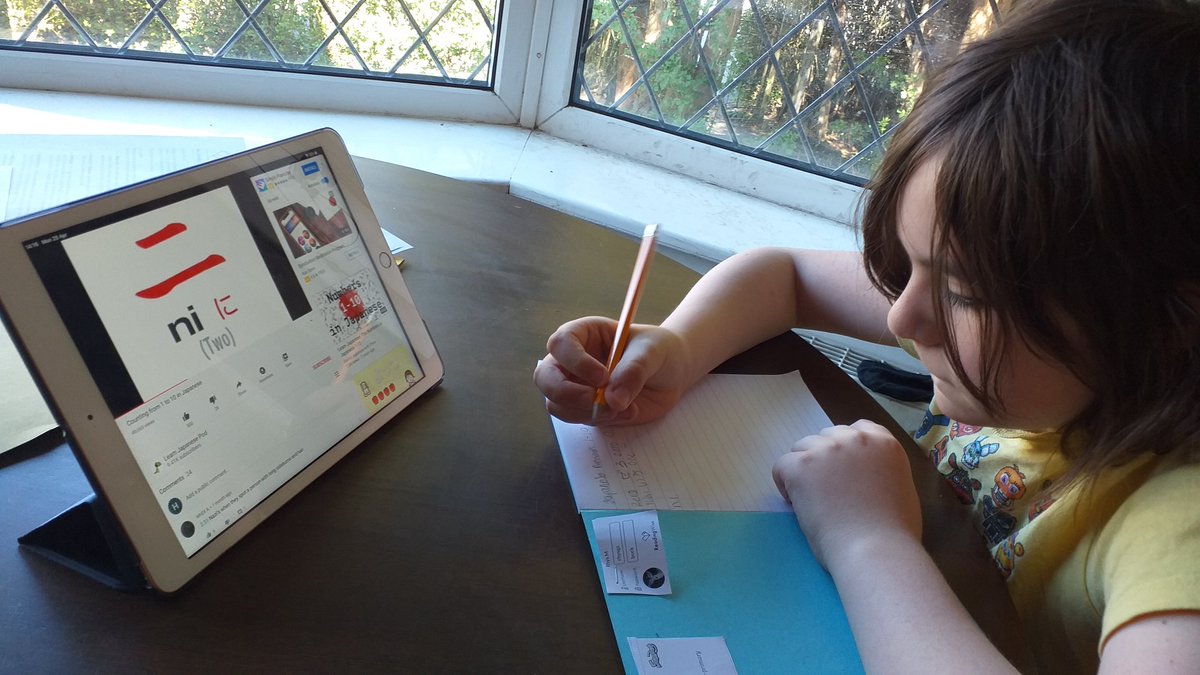 heathercam78's tweet photo. @SunnysidePri trying to get zen and back on the homework path💪#japanesenumbers #japanesemusic https://t.co/BNLr0pQyTB