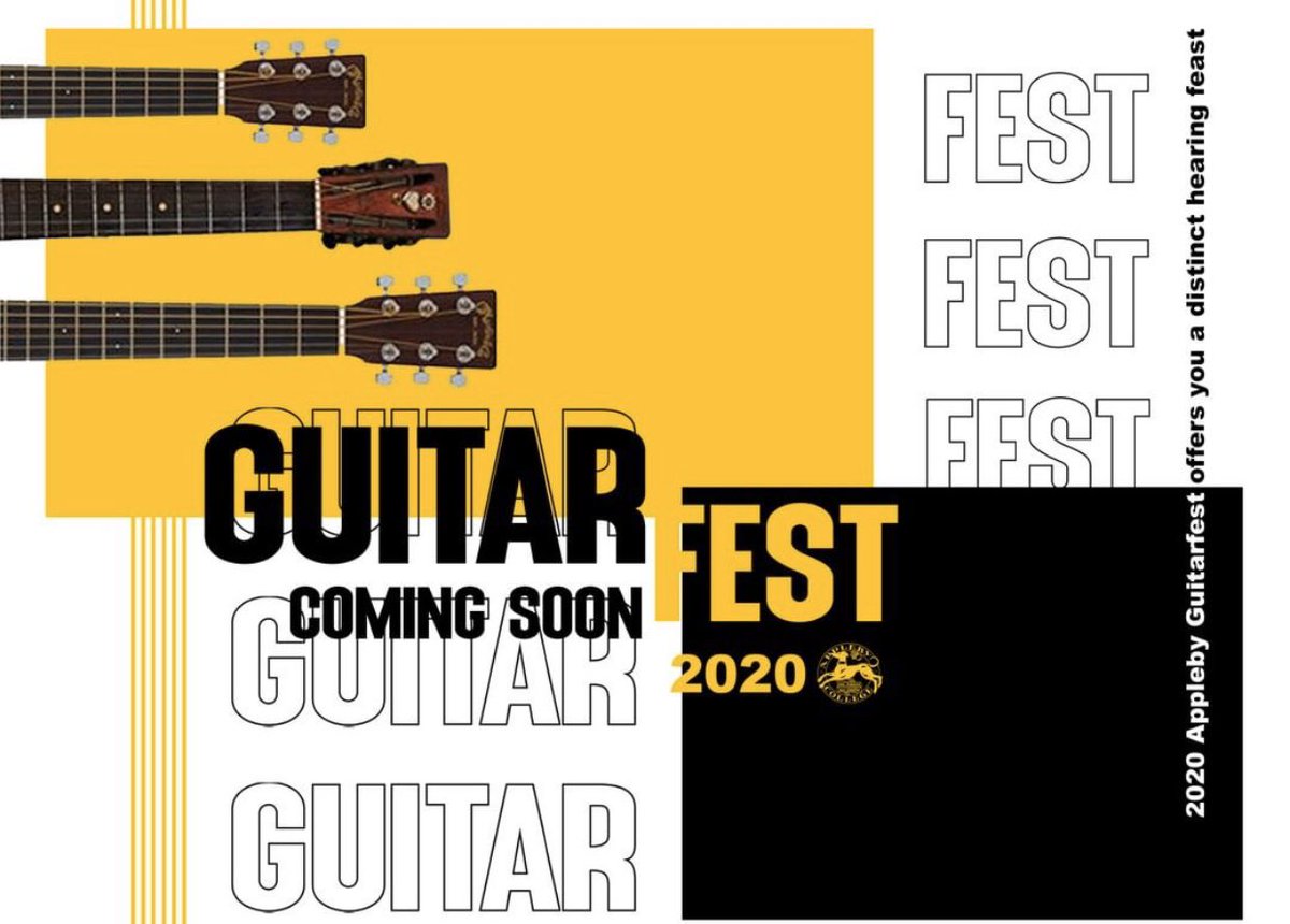 APrefect's tweet photo. GuitarFest 2020. Coming to a screen near you on May 22nd... https://t.co/1Hx4c8KhcQ
