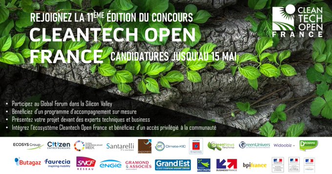 TechnopolArbois's tweet photo. #CleantechOpenFrance : Vous développez une #innovation #cleantech ? Tentez de remporter un accompagnement sur mesure financé par la @ClimateKIC_Fr et défendre votre innovation lors de la compétition internationale US 👉 https://t.co/3rsD3SmEjv https://t.co/MfV89tn3FZ