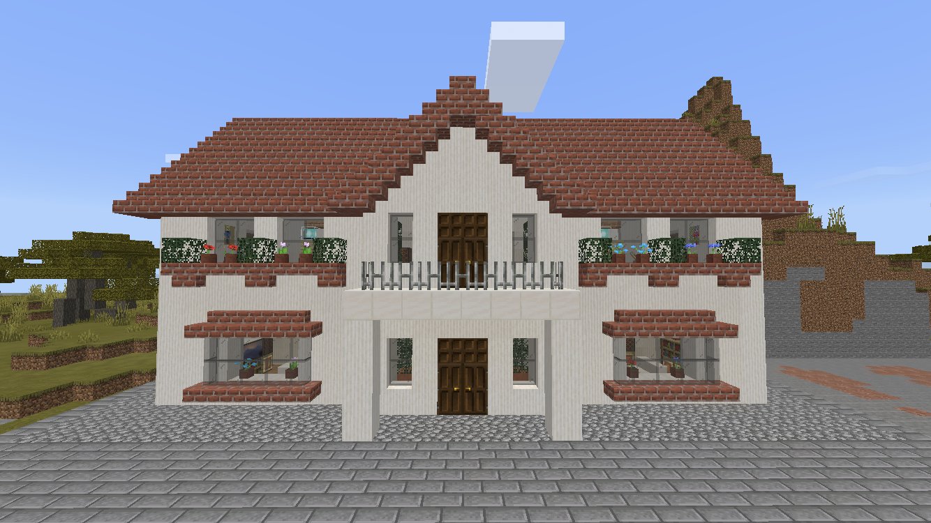 Twitter 上的 マイクラ中毒者 自分の家が完成した 村人の家の内部は適当になるけどやっぱ自分ちは家具の配置に気合が入るなー マイクラpe マインクラフト 建造物 家 Minecraft T Co Bficy05bh7 Twitter