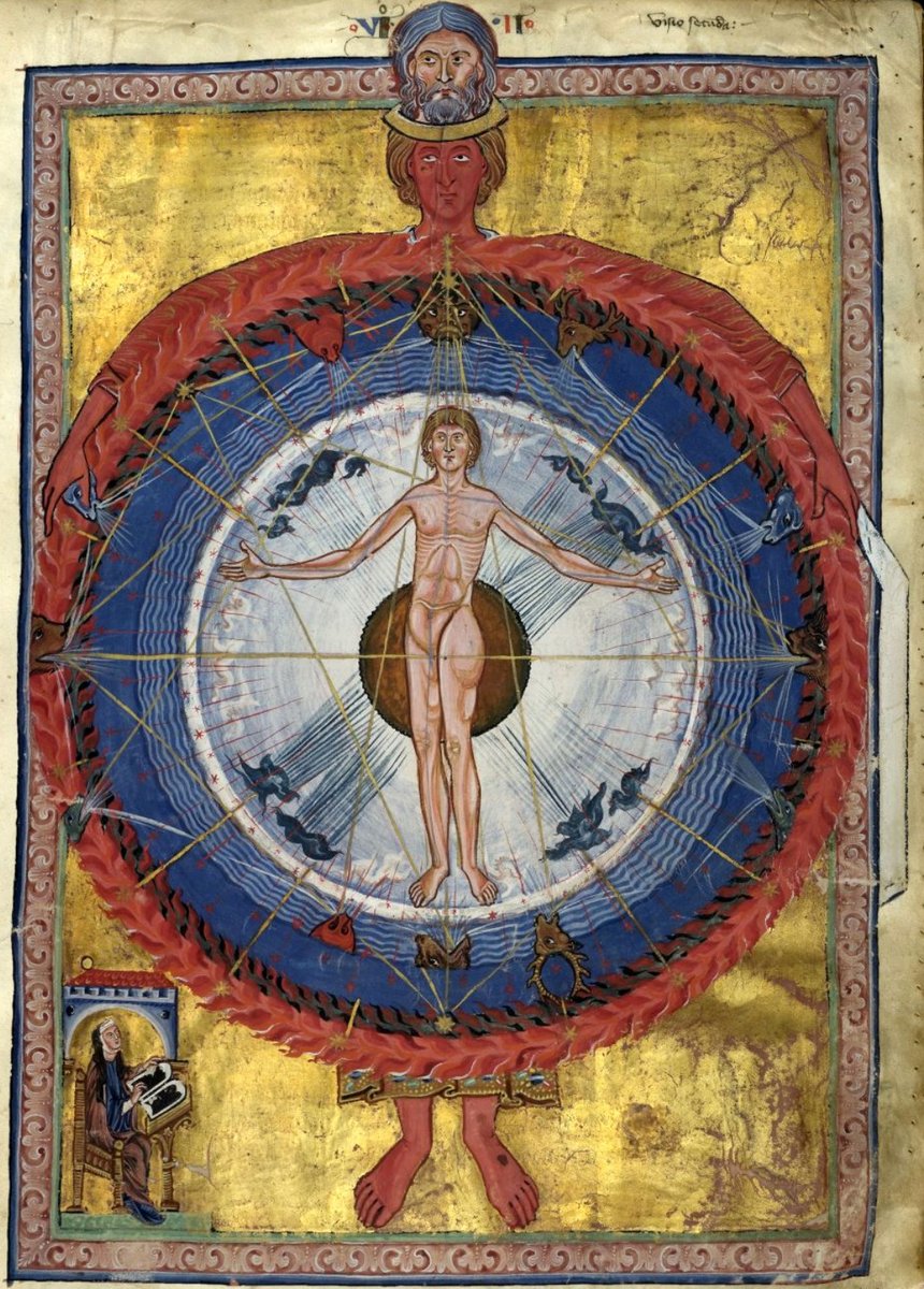 Hildegard’s visionHildegard von Bingen, Liber Divinorum Operum, Rupertsberg c. 1210-1230Nine Circles of HellDante Alighieri, Divina Commedia, Italy c. 1420-1430