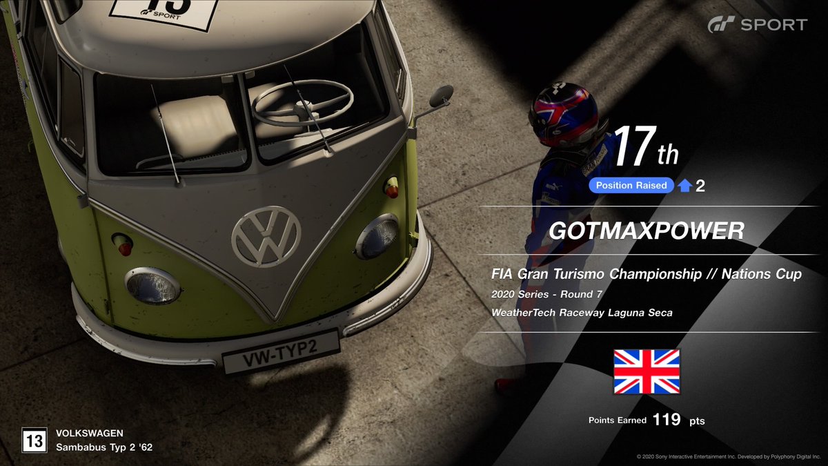Just had a Gran Turismo pop up to register as a star player, must be because I took last season so seriously...