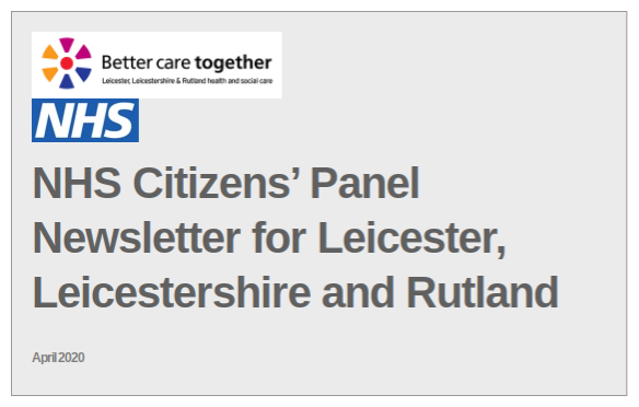 MathewHulbert's tweet photo. I'm reading the first @BCTLLR/@west_lei_ccg #NHS Citizens' Panel Newsletter.
Excited to be part of this new venture, which seeks the views of people from a host of different backgrounds in regards to our experiences of health services in #Leicester, #Leicestershire & #Rutland. https://t.co/ia8pCtUbkf