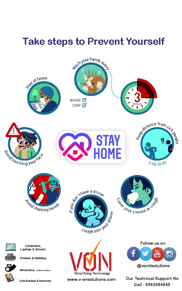 vonitsolutions's tweet photo. #StayHome #StaySafeStayHome Support #telanganapolice Our Salute To all  Medical  / Police Dept / sanitary Workers / Media For Fighting &amp; Protecting us From COVID-19 
Prevention is Better Than Cure🙏🙏🙏🙏🙏 https://t.co/4ftUf7CT10