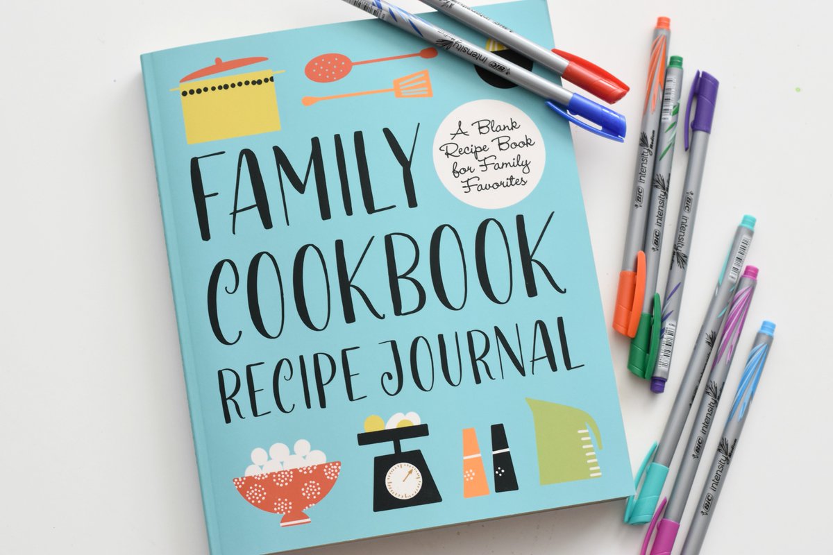 Family Cookbook Recipe Journal: A Blank Recipe Book for Family