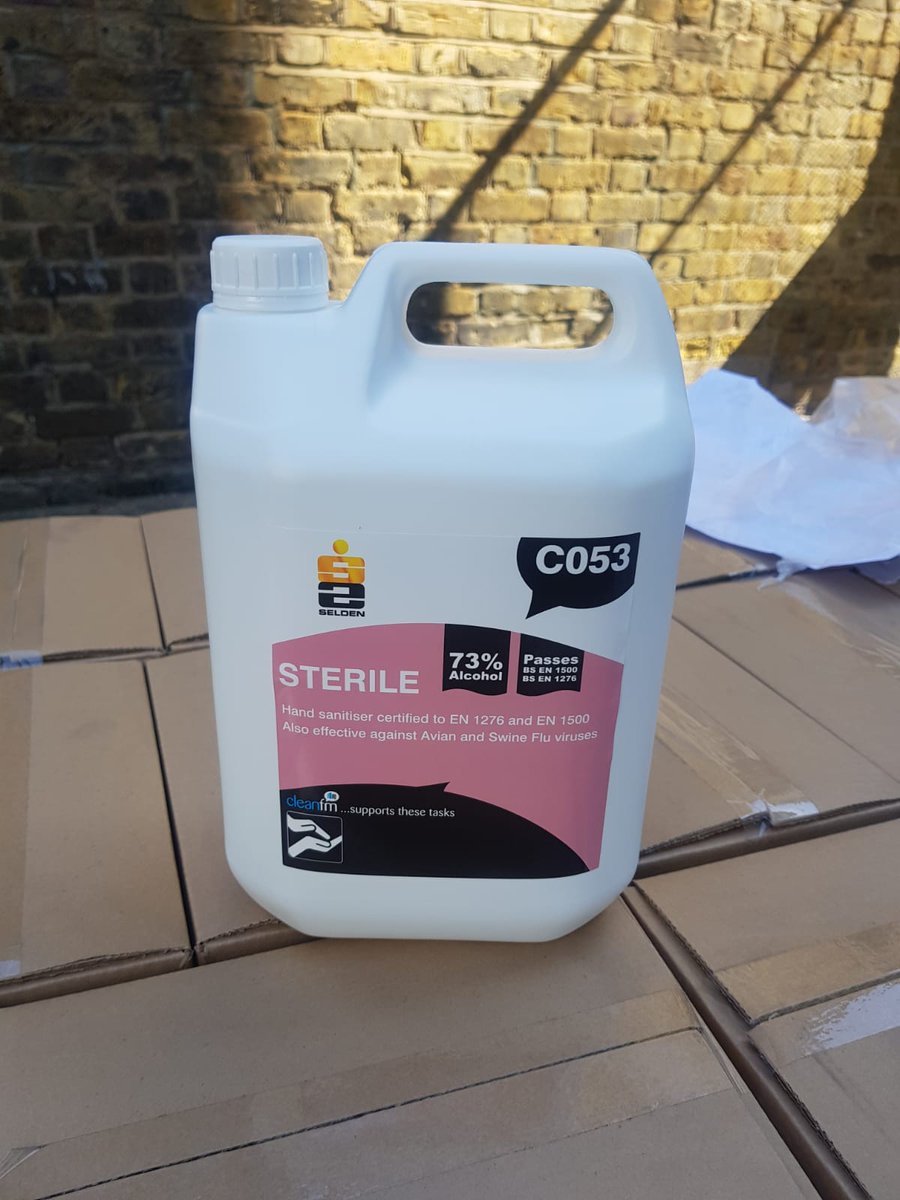 ElftProcurement's tweet photo. A very very big thank you to Brenntag for their generous donation of 200L Alcohol Rubs. This is incredible considering the current situation. We can smile and continue our good work! #ELFTpromise #ThankYou #Brenntag #Smile https://t.co/8H3cPDP3OI