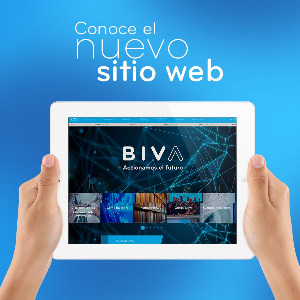 BIVAMX's tweet photo. En @BIVAMX tú eres lo más importante, por eso hemos actualizado nuestro sitio web. Desarrollamos una página más amigable y fácil de navegar, buscando darte una mejor experiencia de usabilidad y rapidez. 

Te invitamos a conocerlo en https://t.co/8anfszpyae https://t.co/5D6DKu7jmZ