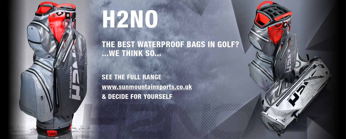 sunmountainuk's tweet image. H2NO - The best waterproof bags in golf?...We think so...Buy from the official UK retailer HERE : bit.ly/2VojbYs #golf #bags #sunmountain #H2NO ⛳️